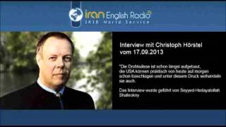 IRIB Interview mit Christoph Hörstel vom 15 09 2013