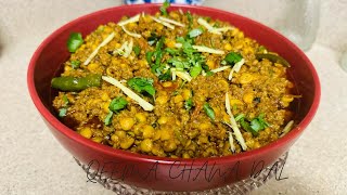 QEEMA CHANA DAL | Spicy Chana Dal Keema Recipe By Asma Azeem.