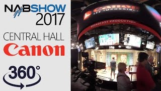 NAB 2017: Central Hall Canon 360° Walkthrough (4K)