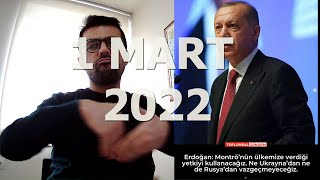 1 MART 2022 - Önemli Haberler