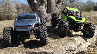 Tarantula and CR18 Evo Pro out for a crawl