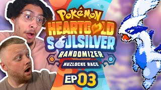 ALMOST HAD IT: Pokemon Heartgold & Soulsilver Randomizer Nuzlocke Race [EP3]