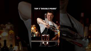 flair tricks TOP 3 "DOUBLE POURS" 2 bottles #flairbartending #bartender #bartricks