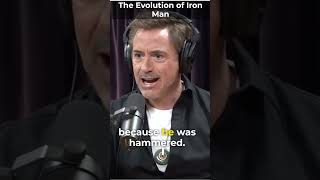 The evolution of iron man with Robert Downey and joe Rogan.