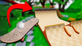 EXTREME SKATEPARK MINI GOLF! (Golf It)