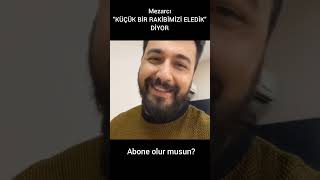 MEZARCI "KÜÇÜK BİR RAKİBİMİZİ ELEDİK"DİYOR #shorts #pubg #mezarci