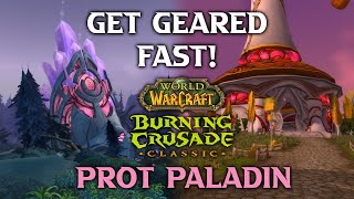 Gear Your New 58 Boost Prot Paladin Tank, FAST!