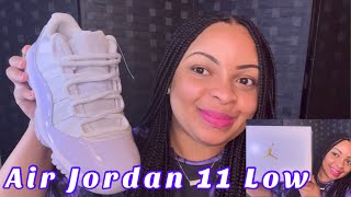 AIR JORDAN 11 LOW PURE VIOLET REVIEW & TRY ON