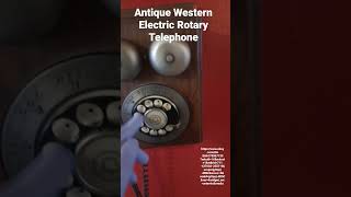 Antique Rotary Wall Phone