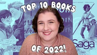 My top 10 favorite books, manga, & comics of 2022!!