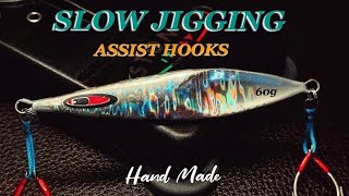 Slow Jigging Assist Hooks - Handmade