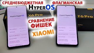 🔥 ФЛАГМАНСКАЯ HyperOS И СРЕДНЕБЮДЖЕТНАЯ HyperOS в чем различие на Xiaomi | ТОП ФИШЕК HyperOS