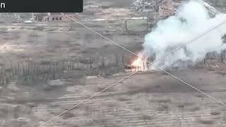 ATGM crew from special forces unit destroys Ukrainian T-64 in the Novomikhailovka area #war #shorts