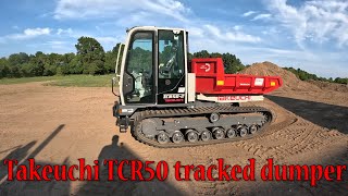 Takeuchi TCR50-2 Tracked Dumper Walkaround