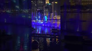 Light and Water Show Marina Bay in Singapore #shorts