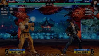 KOF XV Option select vs Advance Strike