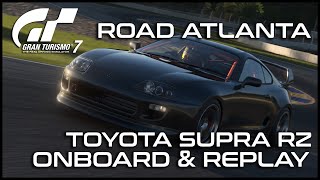 Gran Turismo 7 | Toyota Supra RZ @ Road Atlanta