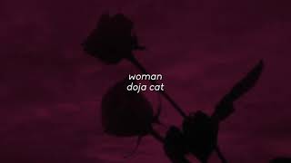 woman - doja cat ( slowed + reverb )