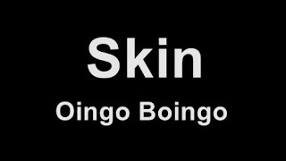 Oingo Boingo - Skin - Karaoke