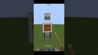 Strange skeleton in Minecraft #shorts #minecraft