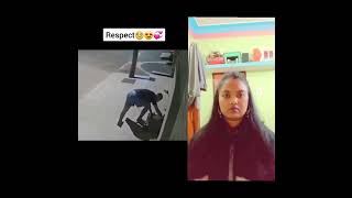 respect poor dog 🐕🐶#shorts #reaction #trending #viral  video