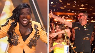 Heidi Klum Hits GOLDEN BUZZER For Dee Dee Simon With Performance Of 'Lose Control'