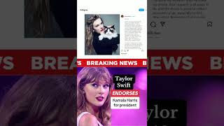 Taylor Swift Announces Support for Kamala Harris After Debate: 2024 Election Choice! tiktok cbsnews