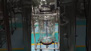 100L double-layer glass reactor for laboratory