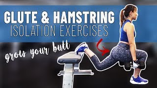 Gym Glute & Hamstring Exercises for Women | Joanna Soh