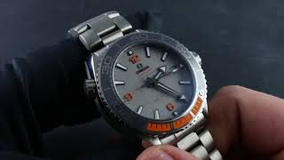 Omega Seamaster Professional Planet Ocean 600m 215.90.44.21.99.001 Functions and Care