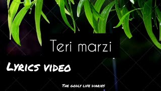 Teri Marzi l Bridge Music l lyrics video l The godly life diaries