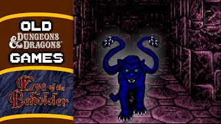 🔴EXPLORING THE NEW FLOORS in Eye of the Beholder | Gold Box Games