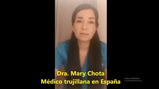 MÉDICO EN ESPAÑAY SU MENSAJE AL PERÚ: "MUCHOS VAN A MORIR...."