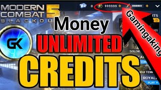 Modern Combat 5 😱 || Unlimited money and credits || Modern Combat 5 hack Mod apk ||