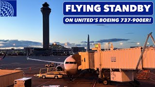 FLYING STANDBY | United Airlines 737-900ER Denver to Chicago