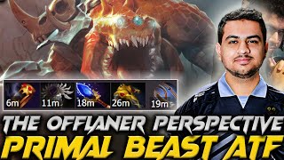 Crazy Play Ammar "ATF" Primal Beast Offlaner -Dota 2 Pro Full Gameplay Patch 7.37D #atf #primalbeast