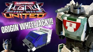 Transformers Legacy United - Origin Wheeljack Full Review & Transformation