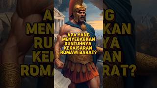 Penyebab runtuhnya Kekaisaran Romawi Barat #sejarah #romawi #romawikuno