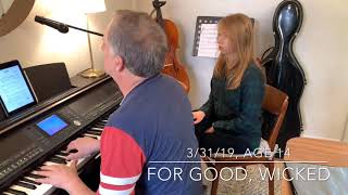 3/31/19 - For Good, Wicked (Age 14)