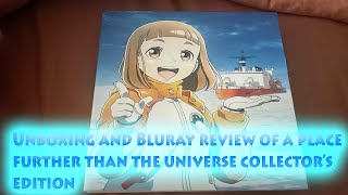 Unboxing and Bluray Review of A Place Further than the Universe Collector's Edition