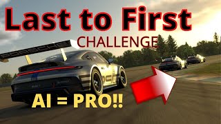 last to first challenge IRACING PRO AI!! @ RED BULL with Porsche 992 cup