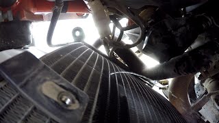 KTM 690 Enduro Radiator Removal, Repair, Install