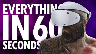 Everything About The PSVR 2 In 60 Seconds