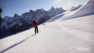 #Trentinoskisunrise a San Martino di Castrozza