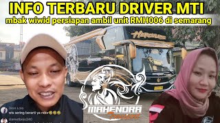 MAS ANDI TATTO SPIL DRIVER BARU MTI❗ MBK WIWID AMBIL RMH006 KE SEMARANG