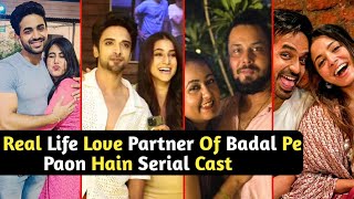 Real Life Love Partner Of Badal pe Paon hai Serial Cast | Baani | Rajat | TM