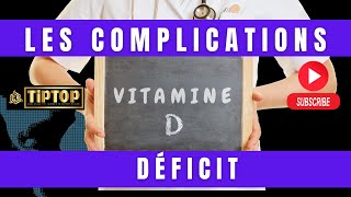 Carence en vitamine D (les complications)#VitamineD #CarenceenvitamineD #SantéComplications