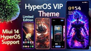 HyperOS VIP Theme For Any Xiaomi Devices | Miui 14 + HyperOS Support Theme | #hyperos #miui14