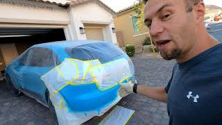 Mobile Bumper Repair Phoenix Arizona Part 6  Base Coat Color