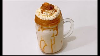 Caramel thick shake || Butterscotch Milkshake